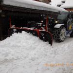 Déneigement étrave