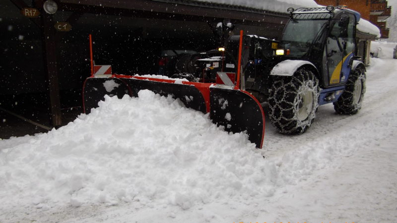 Déneigement étrave