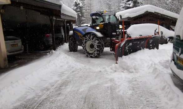 Déneigement allée