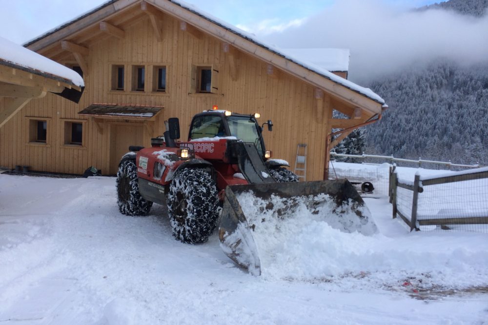 Déneigement Telescopic