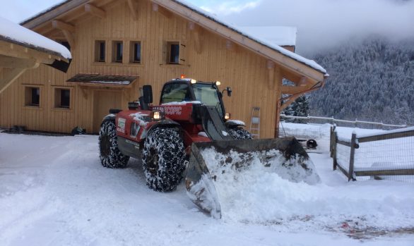 Déneigement Telescopic