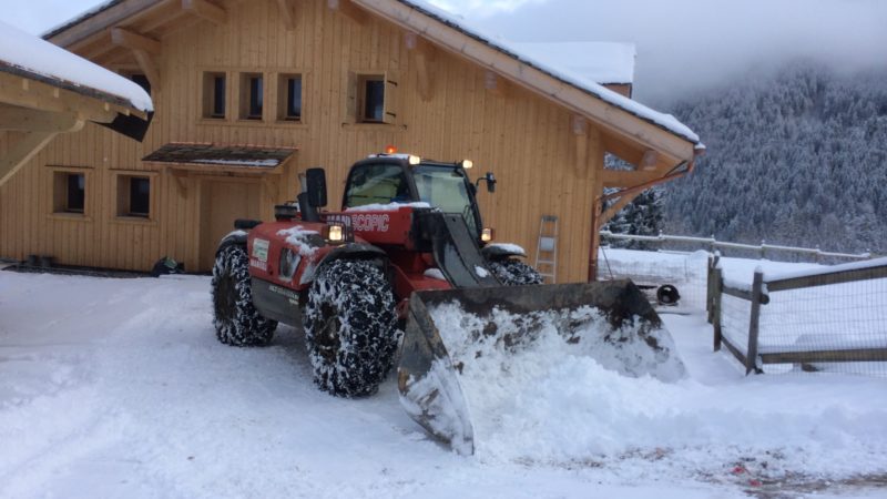 Déneigement Telescopic